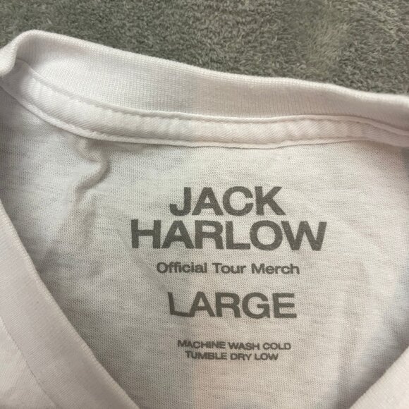 Jack Harlow T-Shirt Mens Large White Come Home From Atlanta Official Tour Merch - Picture 2 of 6